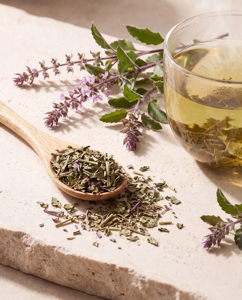 Tulsi (Ocimum tenuiflorum)